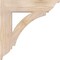 Ekena Millwork Thorton Traditional Smooth Bracket, Douglas Fir, 5 1/2"W x 28"D x 28"H BKT06X28X28THR01SDF - alternate 2